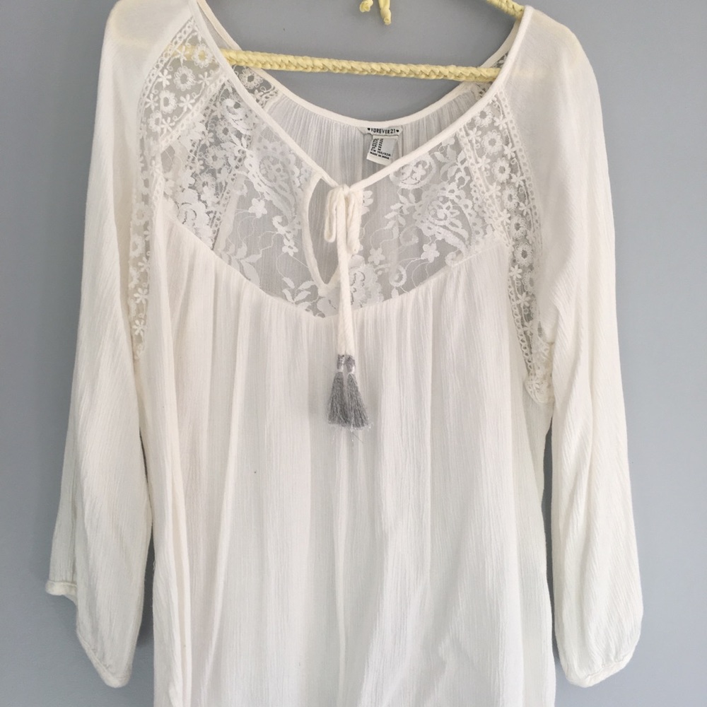 Forever 21 lace shirt